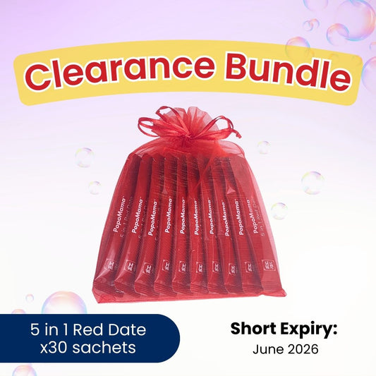 [Clearance Bundle] 5 in 1 Red Date Herbal Beverage - 30 Sachets