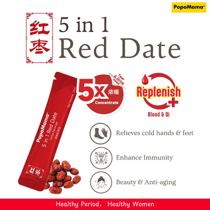 [Confinement] 5 in 1 Red Date Bundle